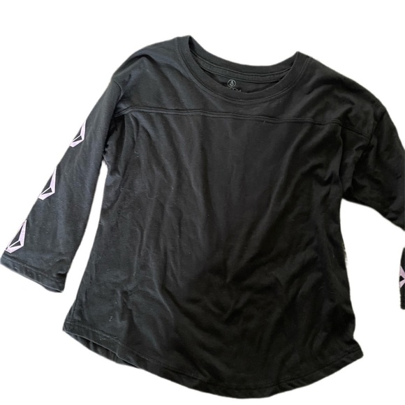 New kids unisex volcom vibe long sleeve shirt Sz 7/8 - Picture 2 of 4
